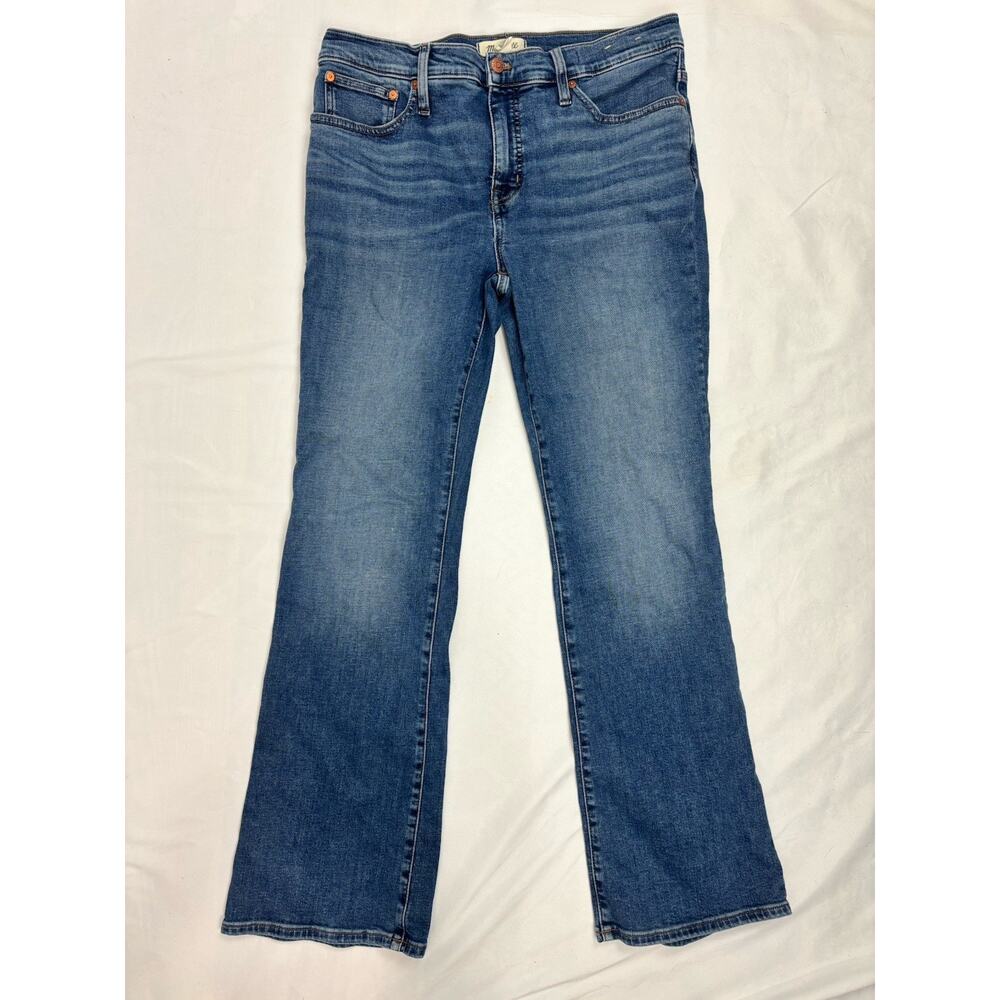 Madewell Blue Flare Jeans